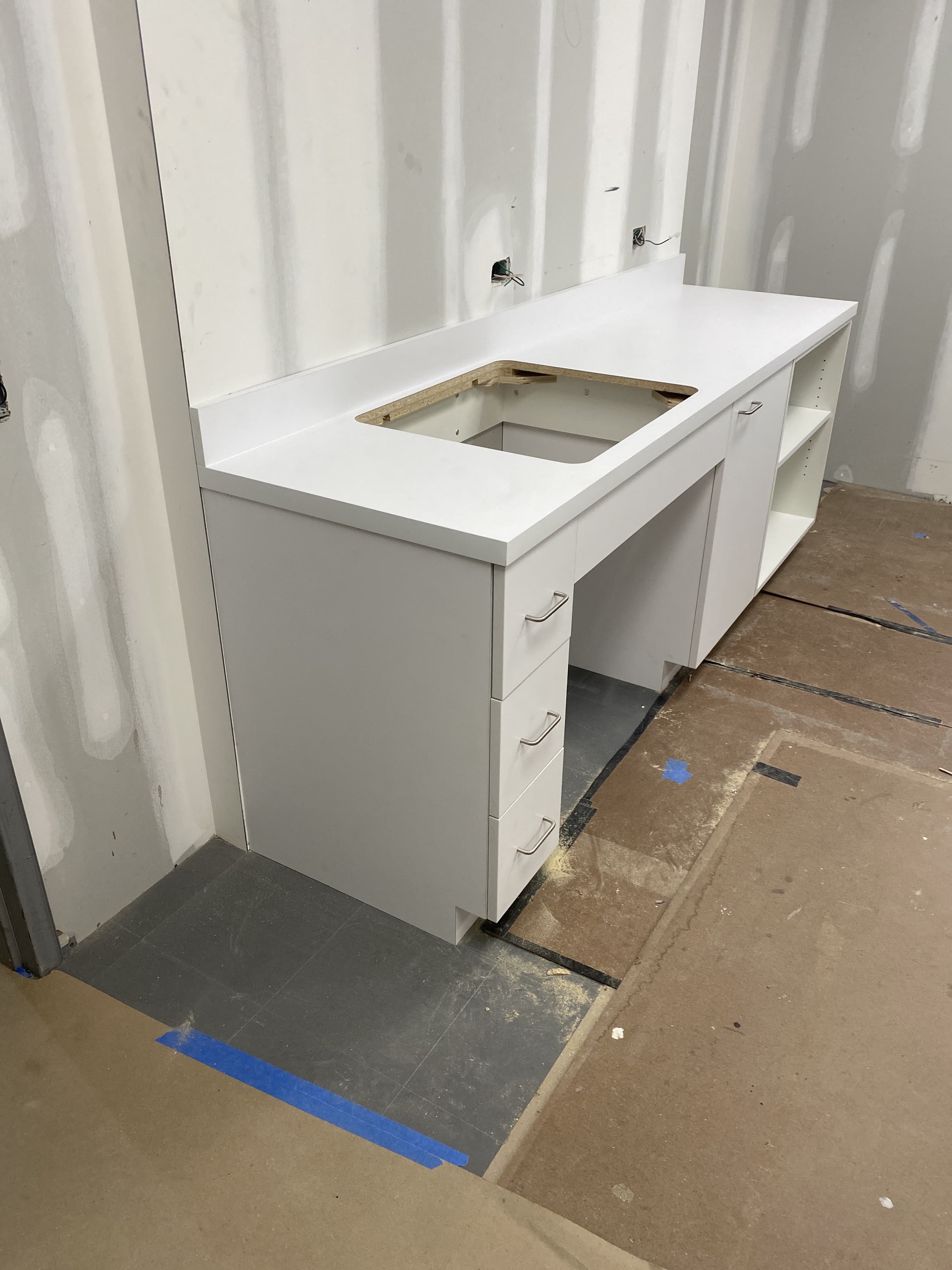 Bank commercial millwork by Deerfield Interiors — serving New York, New Jersey & Connecticut