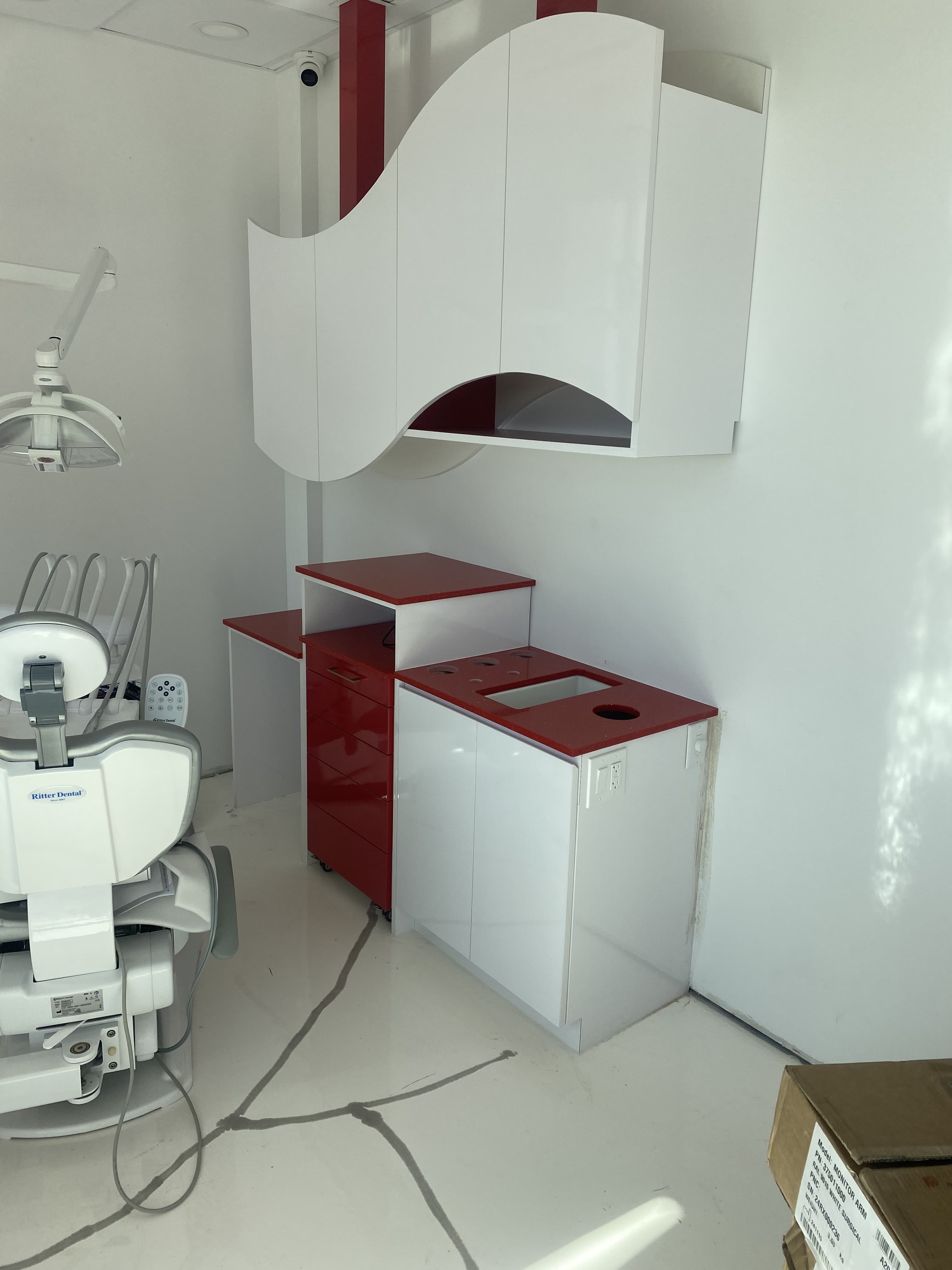 Dental commercial millwork by Deerfield Interiors, New York City